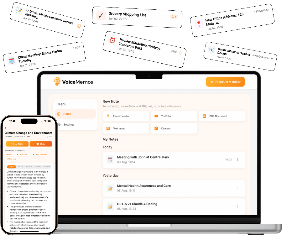 Voice Memos App